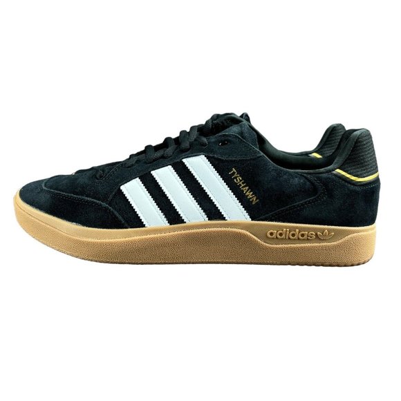 Adidas Tyshawn Low Remastered Core Black Gum Shoes IG5280 Men's Sizes 7.5 - 13 - Picture 3 of 9